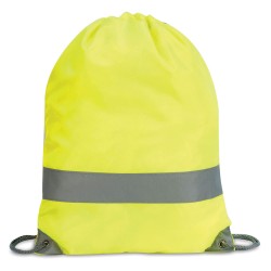 Hi-Vis Stafford Drawstring Tote Backpack Yellow