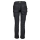 Sudbury Black Stretch Slim Fit Trouser