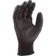 Black PU palm coated glove (Pack 10)