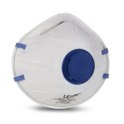 Disposable FFP2 Cupped Mask with Valve APF 10 Respiratory Protection EN 149 Certified (Box 20)