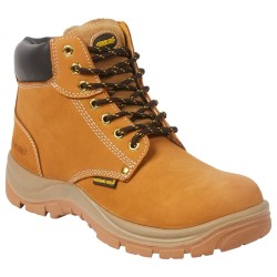 Wheat Nubuck Safety Boot
