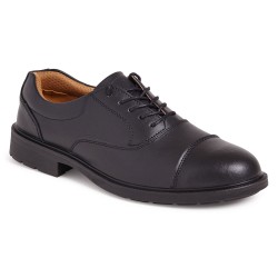 Black Smooth safety shoe