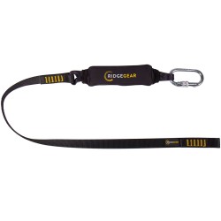  Webbing Lanyard & Shock Absorber Single Leg