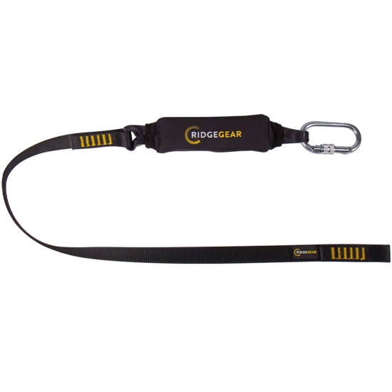  Webbing Lanyard & Shock Absorber Single Leg