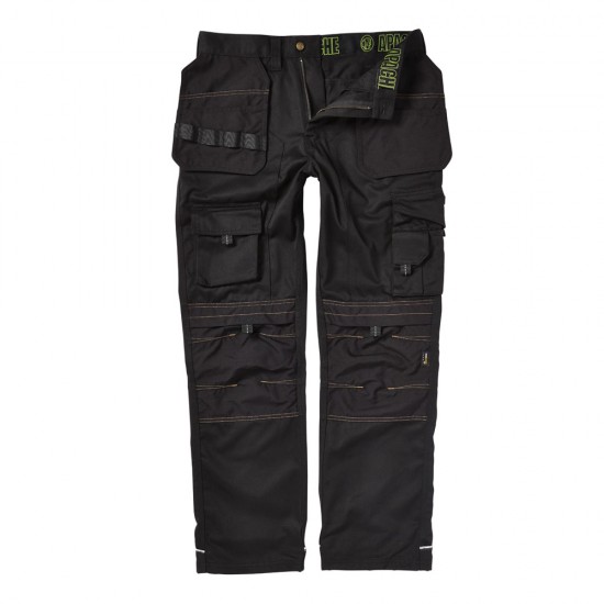 Holster Trousers Black with knee pockets