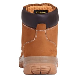 Wheat Nubuck Safety Boot